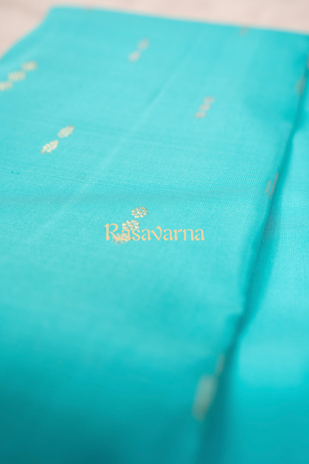 Sky Blue Pure Silk Kanchipuram Pattu Saree