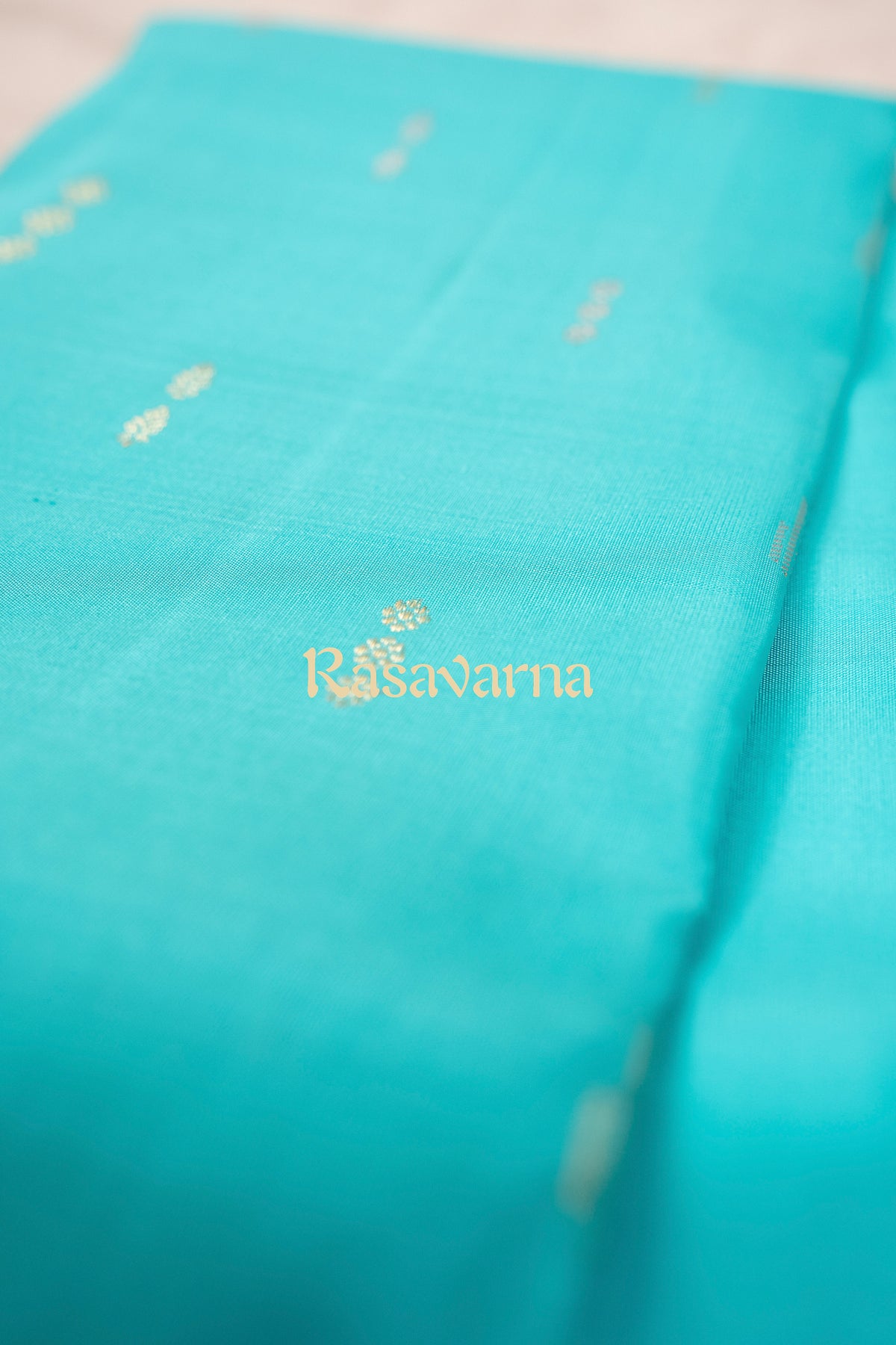 Sky Blue Pure Silk Kanchipuram Pattu Saree