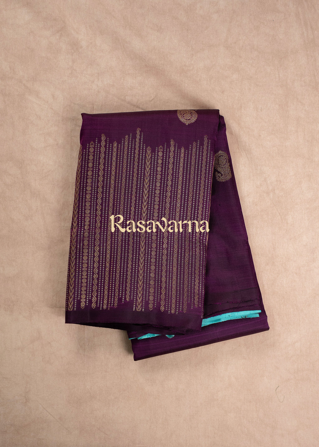 Magenta Pure Silk Kanchipuram Pattu Saree with Magenta Border