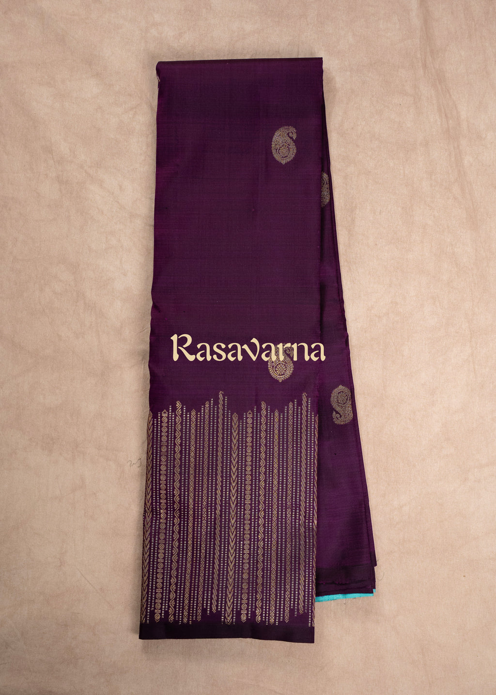 Magenta Pure Silk Kanchipuram Pattu Saree with Magenta Border