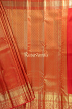 Red Pure Silk Kanchipuram Pattu Saree