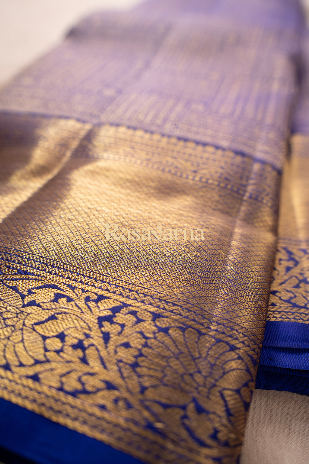 Royal Blue Pure Silk Kanchipuram Pattu Saree