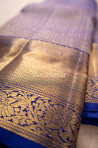 Royal Blue Pure Silk Kanchipuram Pattu Saree