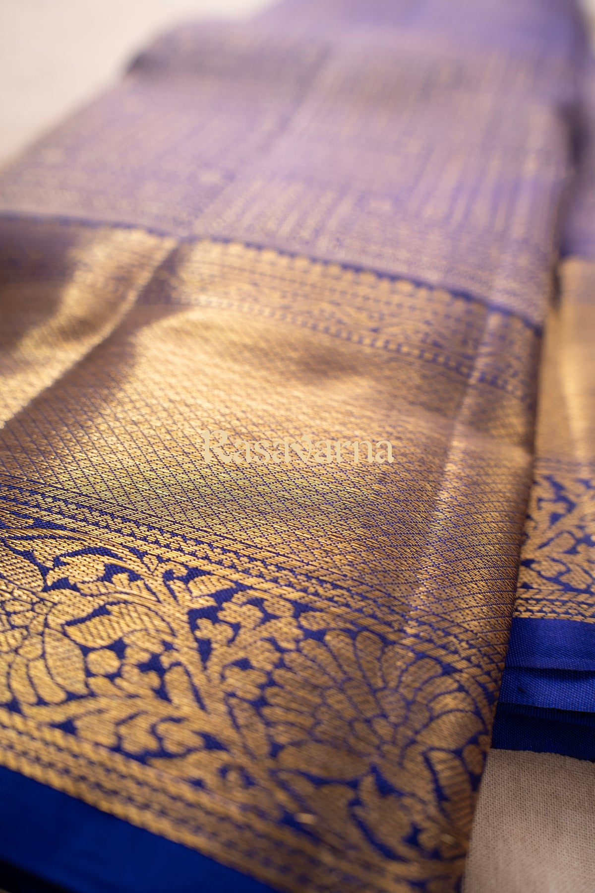 Royal Blue Pure Silk Kanchipuram Pattu Saree