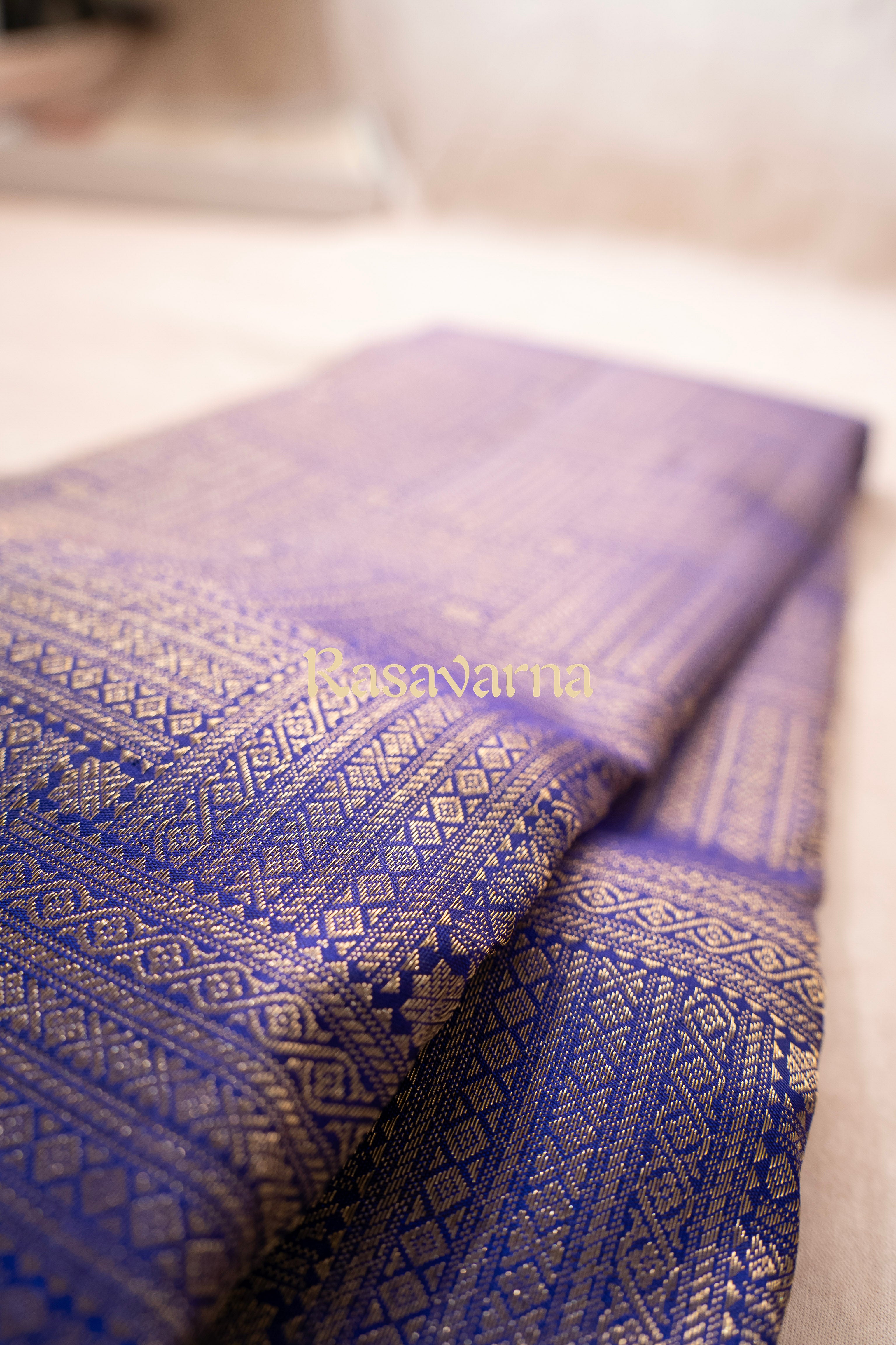 Royal Blue Pure Silk Kanchipuram Pattu Saree