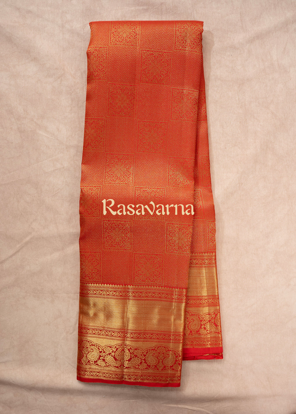 Red Pure Silk Kanchipuram Pattu Saree