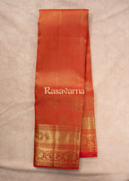 Red Pure Silk Kanchipuram Pattu Saree