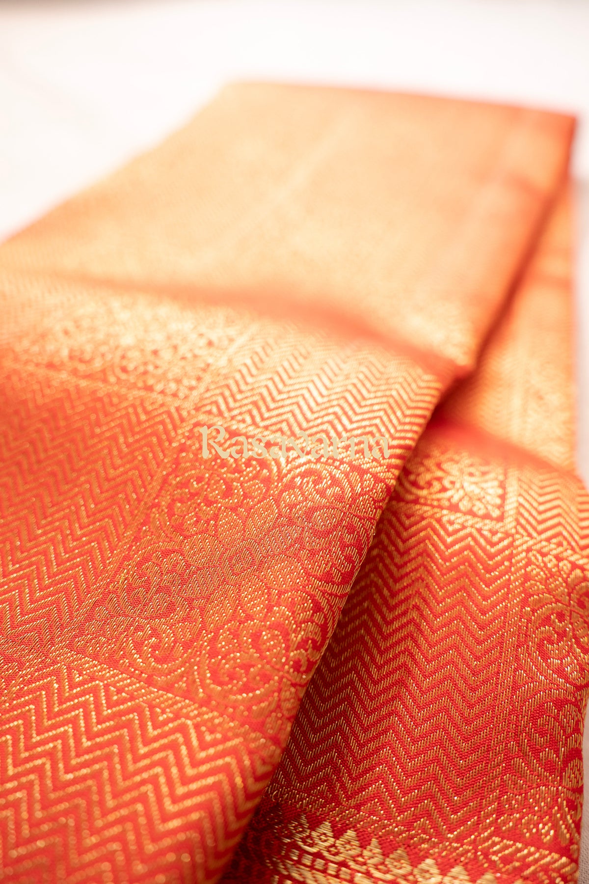 Red Pure Silk Kanchipuram Pattu Saree