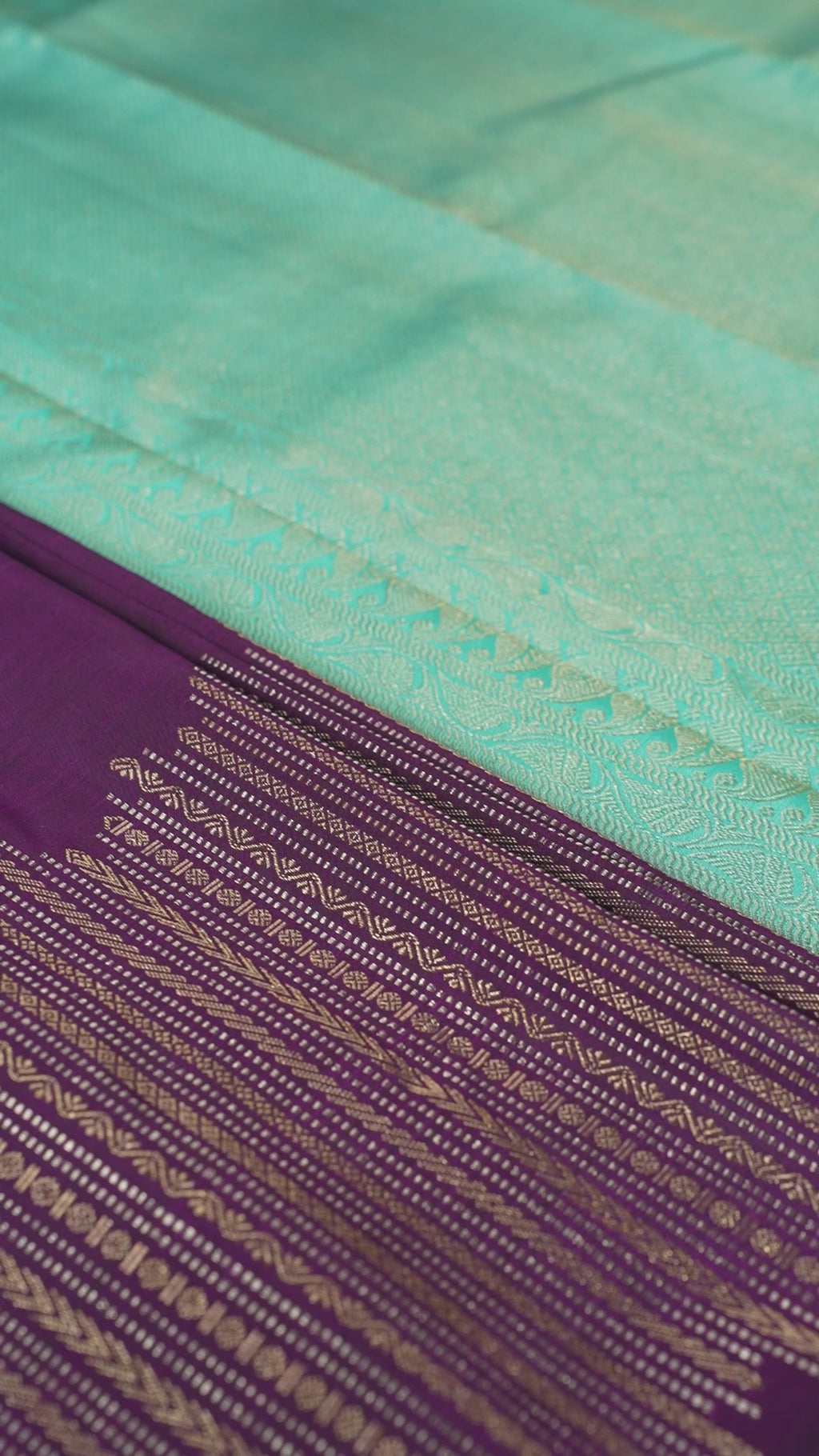 Magenta Pure Silk Kanchipuram Pattu Saree with Magenta Border