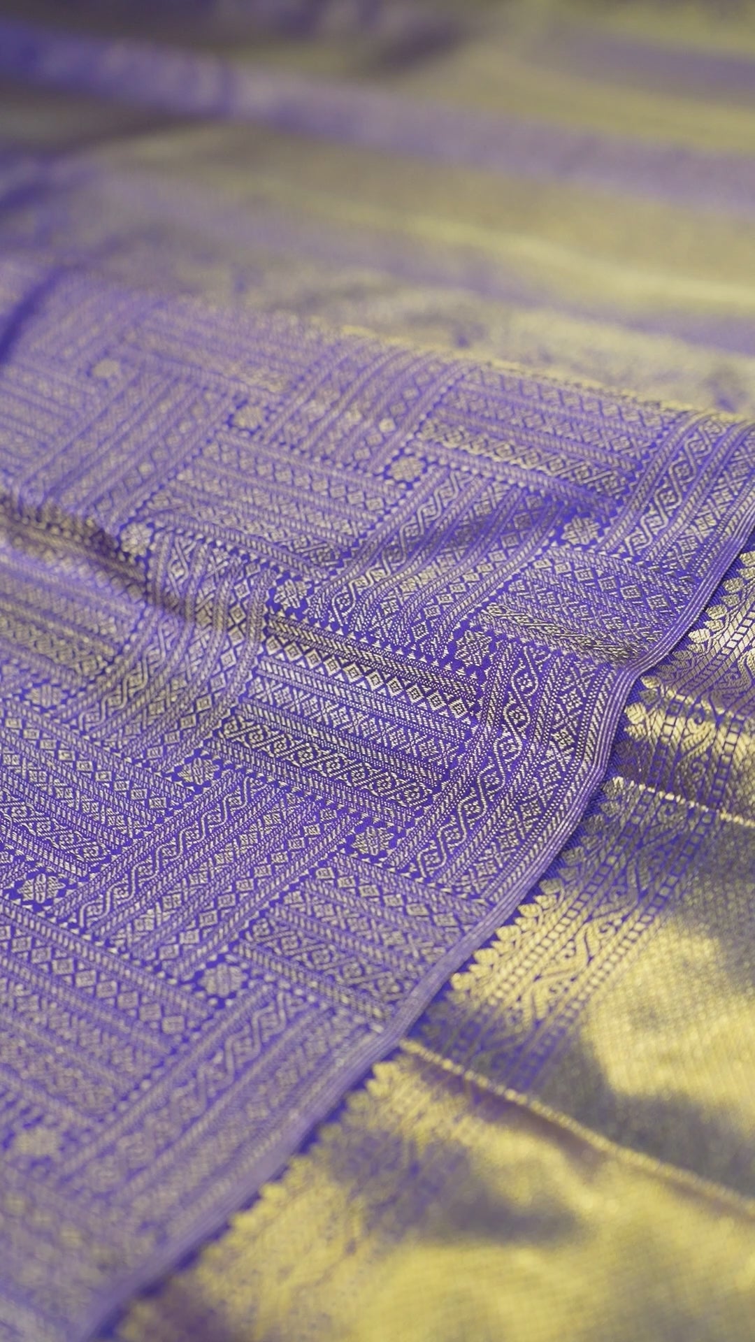 Royal Blue Pure Silk Kanchipuram Pattu Saree